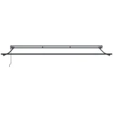 Retraktilna tenda Rjava 500 × 300 cm Poliester in kovina, (5000143356)