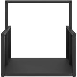  Stalak za drva crni 40x40x40 cm hladno valjani čelik | Eponuda.ba