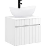  Set namještaja za kupaonicu Bijela visokog sjaja 59 x 44,5 x 50 cm | Shoptok.si