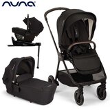 Nuna® dječja kolica 4u1 triv™ next + lytl™ + pipa™ next caviar + isofix baza next | shoptok.hr