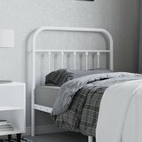 vidaXL Metalno uzglavlje bijelo 80 cm Cijene