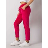 RUE PARIS Sweatpants-RV-DR-6110.92P-fuchsia | Shoptok.si