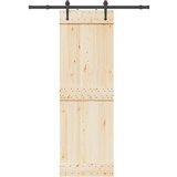 vidaXL Pribor za klizna vrata 152,5 cm čelični crni Cijene