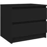  Noćni ormarići 2 kom crni 50 x 39 x 43 5 cm od iverice | shoptok.hr
