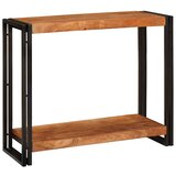  Konzolna stolica Smeđa 90 x 33 x 75 cm Čvrsto drvo akacije | shoptok.hr