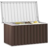  Vrtna kutija za pohranu smeđa 129x67x65 cm | shoptok.hr