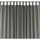  Curtain MILANA color gray style classic 10cm tab tops chenille 420x270 HOMEDE | shoptok.hr