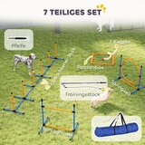  Agility set za pse 7 dijelova: Agility oprema za dresuru pasa set s preponama za igre i trening | shoptok.hr