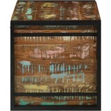  Kutija za spremanje s pohranom 80 x 50 x 50 cm obnovljeno drvo | shoptok.hr