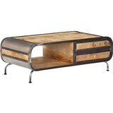 Furnova Klubska mizica 100x50x35 cm trden mangov les, (21914909) Cene