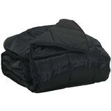  Poletna odeja Črna 200 x 135 cm Satin in mikrovlakna, (5000148459) | Shoptok.si