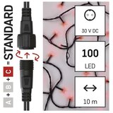  LED spolja&amp;scaron;nji božićni lanac 100xLED/10m IP44 crvena Slike