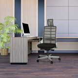 MID.YOU Vrtljivi Stol Skarif, Črna, Siva, Bela | Shoptok.si