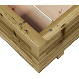 VidaXL Vrtna sadilica 60x60x26,5 cm od impregnirane borovine VidaXL Vrtna sadilica 60x60x26,5 cm od impregnirane borovine Slike