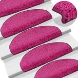  Prostirke za stepenice 30 kom 65x21x4 cm Roze poluokrugle velike - Ružičasta 65 x 21 x 4 cm 30 Ružičasta | shoptok.hr