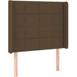  box spring s madracem LED tamnosmeđi 90x190 cm tkanina | shoptok.hr