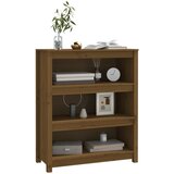 Ormarić za knjige boja meda 80x35x97 cm od masivne borovine | Eponuda.com
