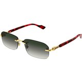 Gucci GG1221S 006 ONE SIZE (56) Zlata/Siva Cene