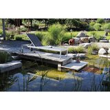 Gardenson Ležalnik Rimini, Siva | Shoptok.si