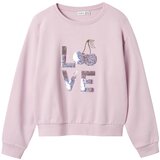 name it Sweater majica 'NKFTEKA' plava / maslinasta / ljubičasta / lila Cijene