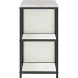 vidaXL Kuhinjski set za shranjevanje 2 pcs Bela 150 x 50 x 92 cm | Shoptok.si