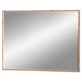 Voleo STENSKO OGLEDALO, 80/60/2 cm steklo, leseni material | Shoptok.si