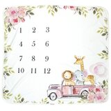  Podloga za slikanje bebe fun safari- mleko bela ( BD1402 ) Cene