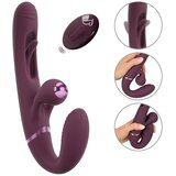 Javida RC Strapless Strap-On With Flicking Tongue Purple | Shoptok.si