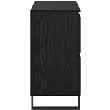 vidaXL s pohranom s vratima Crna 60 x 35 x 70 cm Konstruirano drvo | shoptok.hr