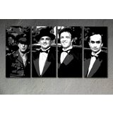  Ročno izdelana slika POP Art Corleone Family 4-delna (POP ART) | Shoptok.si