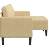 SOFA 2-sedežni kavč z ležiščem v obliki črke L svetlo zelena siva | Shoptok.si