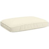 vidaXL zunanja blazina Kremna Poliester 120 x 12 x 80 cm | Shoptok.si