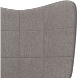 vidaXL Stol za sproščanje taupe blago, (20935452) | Shoptok.si