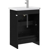  Set namještaja za kupaonicu Crni hrast 61 x 40 x 84,5 cm | shoptok.hr