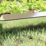  Ograda protiv puževa 16 kom. 100 x 3,5 x 25 cm Pocinčani čelik | shoptok.hr