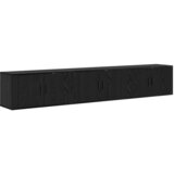  Zidni TV ormar set Zidne 3 pcs Crni hrast 80 x 34,5 x 40 cm | Eponuda.com