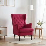  Fotelja Vinska crvena Baršun | shoptok.hr