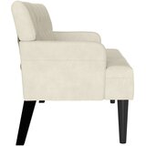  Chesterfield klupa Krema 112 x 65,5 x 75 cm Baršun | Eponuda.ba