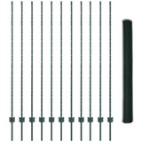 vidaXL Heksagonalna ograda Set 2 Zelena Čelik s prahom 25 x 1,5 m Cijene