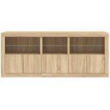  Komoda s LED svjetlima boja hrasta sonome 162 x 37 x 67 cm | shoptok.hr