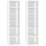  Ormarići za cipele 2 kom bijeli 27,5 x 27 x 102 cm od drveni | Eponuda.ba