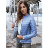 DStreet Women's quilted jacket CHLLOE blue TY1852z Cene