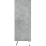 Komoda siva boja betona 34,5x32,5x90 cm od konstruiranog drva | Eponuda.ba