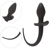 Erospace Wild Play - analni dildo s repom (crni) | shoptok.hr