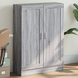 vidaXL Knjižna omara siva sonoma 82,5x30,5x115 cm iverna plošča | Shoptok.si