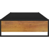  Okvir za krevet crni metalni 100 x 200 cm | shoptok.hr
