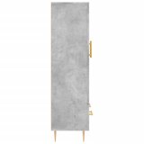  Visoka komoda boja betona 69,5 x 31 x 115 cm konstruirano drvo | shoptok.hr