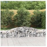 vidaXL Lučne gabionske košare 25 kom 400x50x40/60 cm pocinčano željezo Cijene
