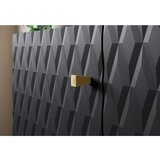 Livetastic Visoka Komoda Phuket 120, Črna | Shoptok.si