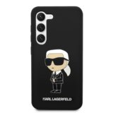 Karl Lagerfeld Originalen ovitek KLHCS23SSNIKBCK za Samsung Galaxy S23 5G črn silikonska zaščita - IML NFT Karls Full Body | Shoptok.si